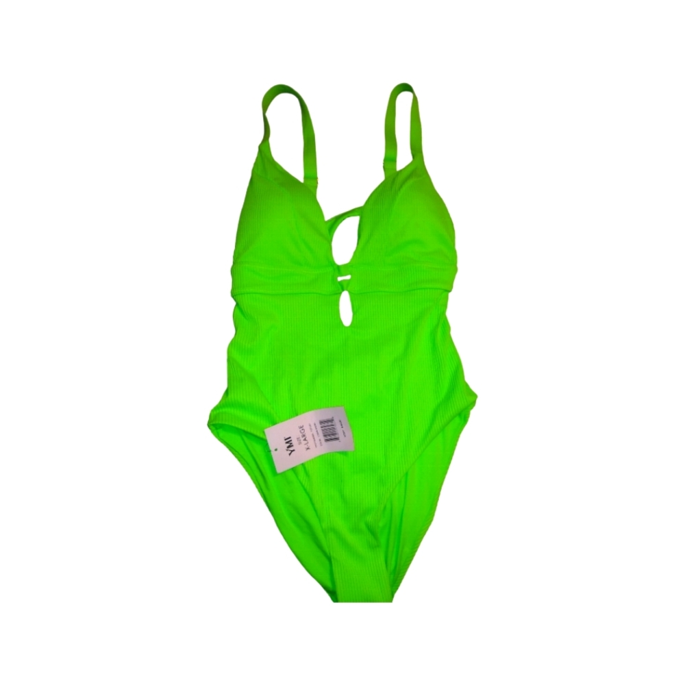YMI Neon One Piece Swimsuit